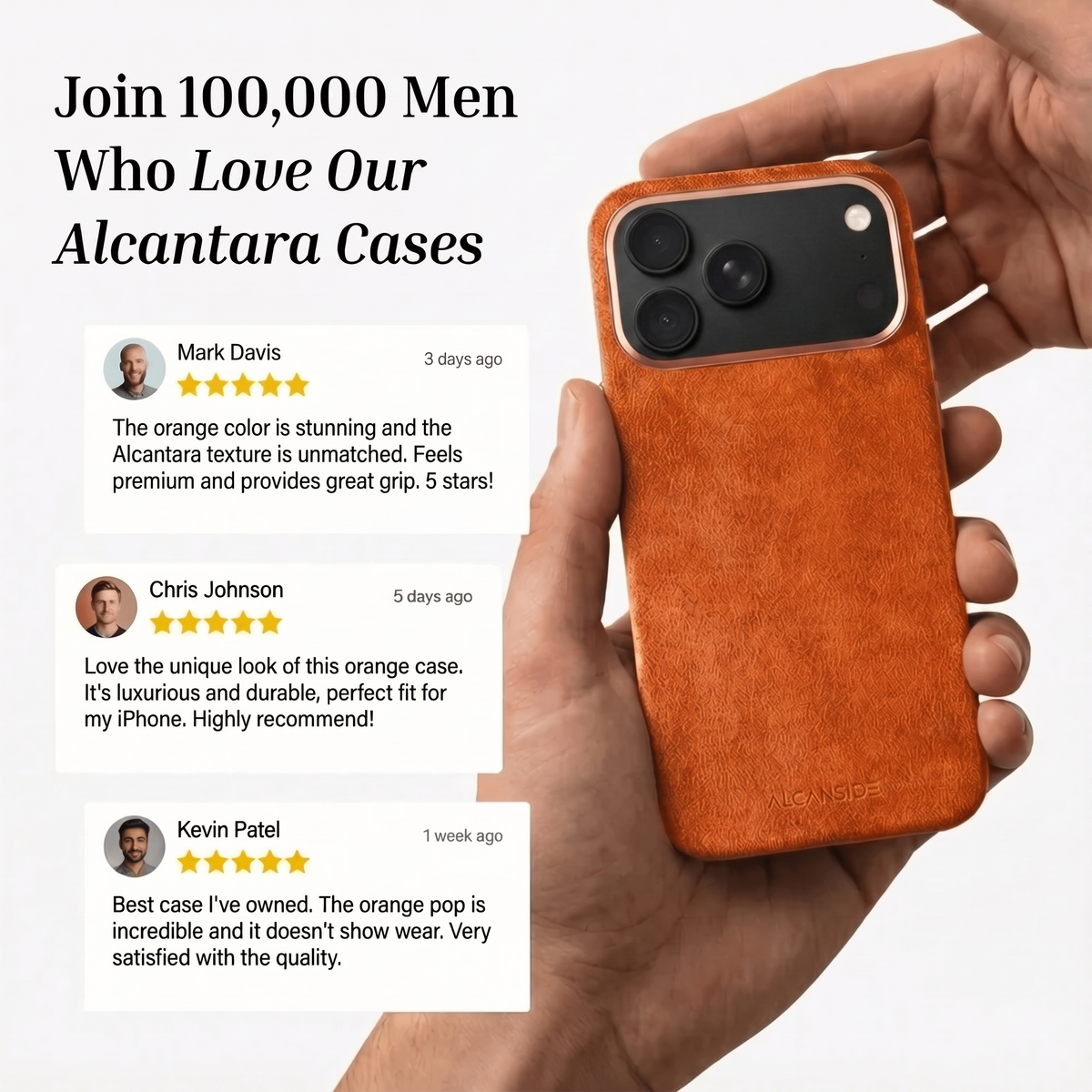 iPhone 18 Pro - Alcantara Case - Orange