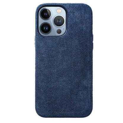 iPhone 13 Pro - Alcantara Case - Ocean Blue