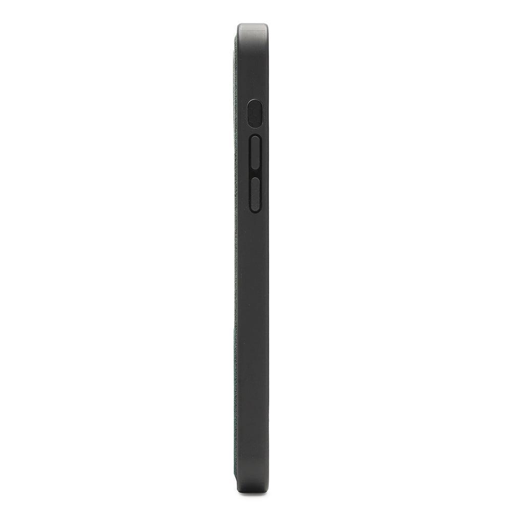 iPhone 14 - Alcantara Back Cover - Midnight Green