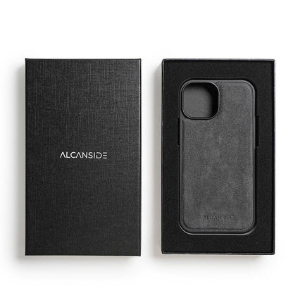 iPhone 14 - Alcantara Back Cover - Space Grey