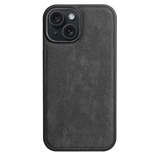 iPhone 14 Plus - Alcantara Back Cover - Space Grey