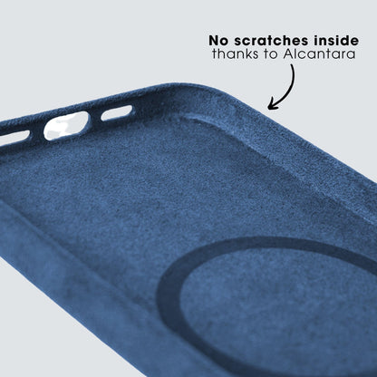 iPhone 14 Pro - Alcantara Case - Ocean Blue