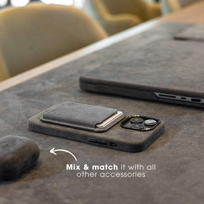 iPhone 14 Pro - Alcantara Case - Space Grey