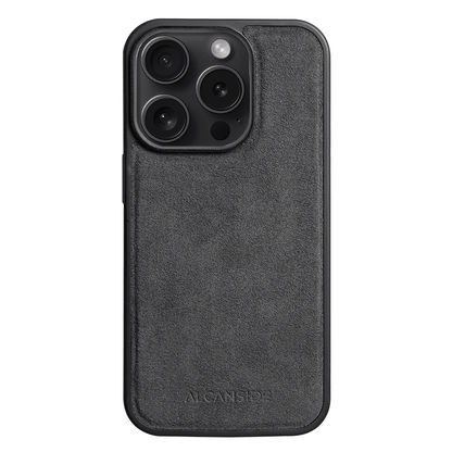 iPhone 14 Pro Max - Alcantara Back Cover - Space Grey