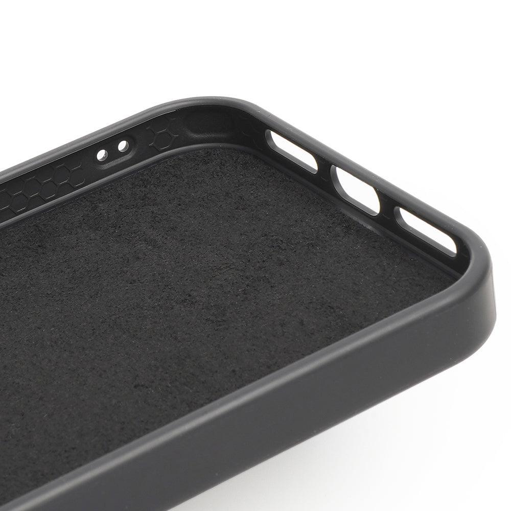 iPhone 15 Plus - Alcantara Back Cover - Midnight Green