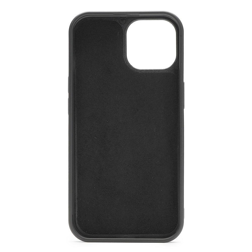 iPhone 15 Plus - Alcantara Back Cover - Wine Red