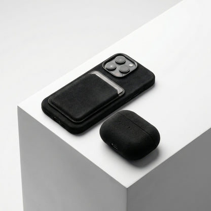 iPhone 15 Pro Max - Alcantara Case - Deep Black