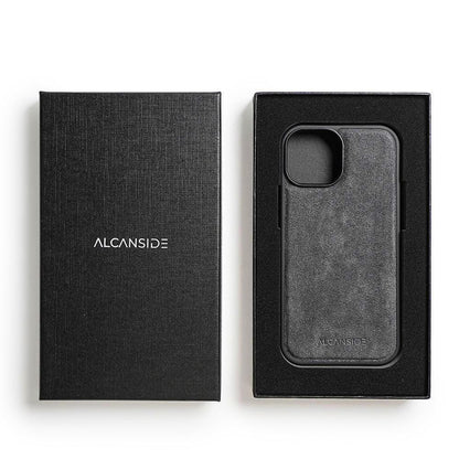iphone 16 plus alcantara back cover - Nardo Gray