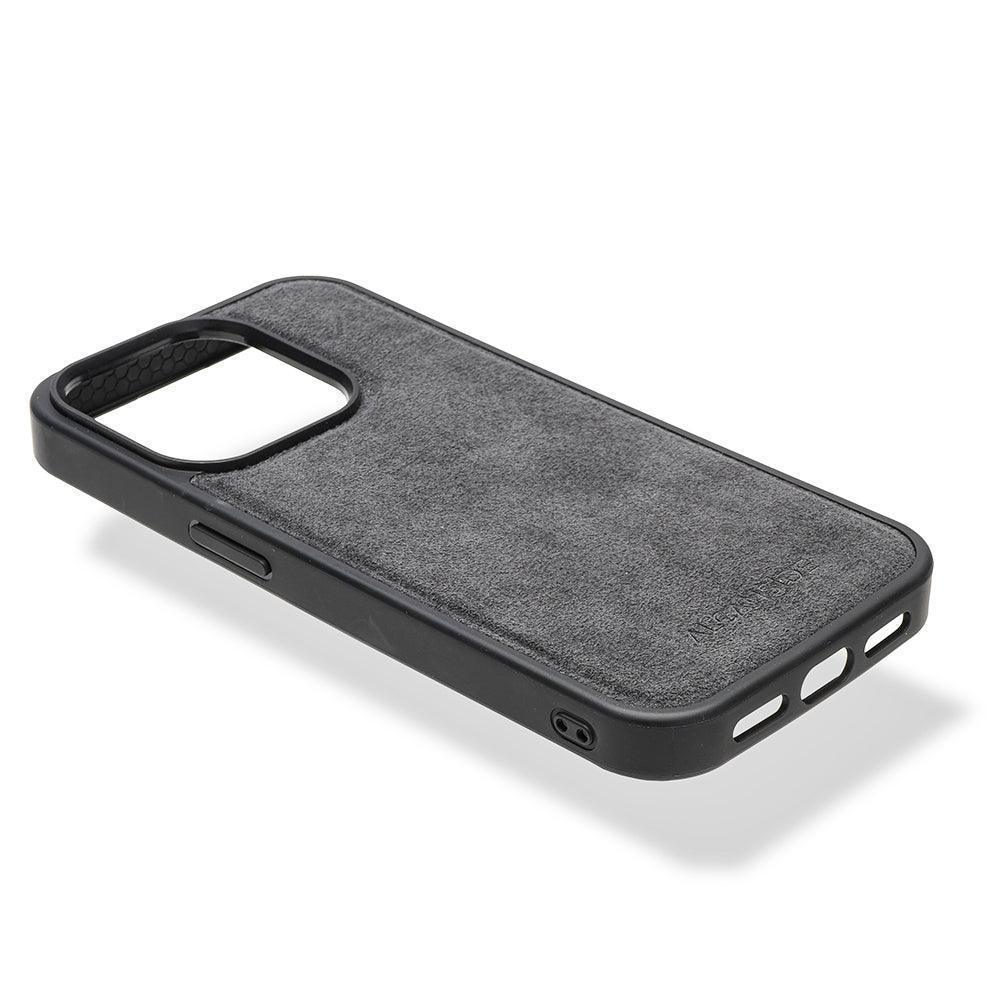 iPhone 16 - Alcantara Back Cover - Space Grey