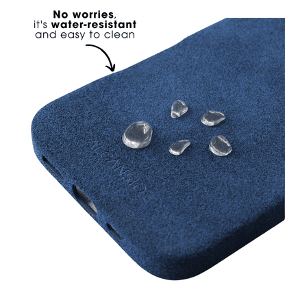 iPhone 16 Plus - Alcantara Case - Ocean Blue