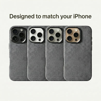 iPhone 16 Pro Max - Alcantara Case - Nardo Gray