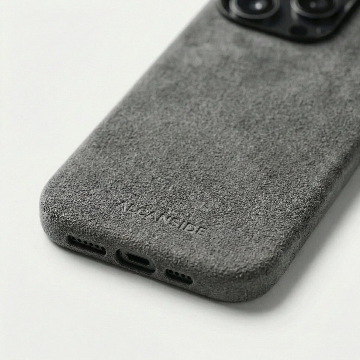 iPhone 16 Pro Max - Alcantara Case - Nardo Gray