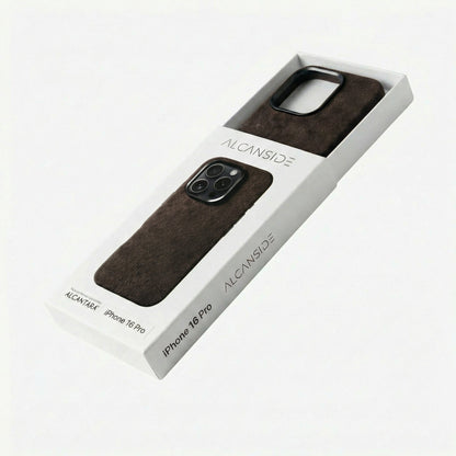 iPhone 16 Pro - Alcantara Case - Chocolate Brown