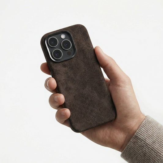 iPhone 16 Pro Max - Alcantara Case - Chocolate Brown
