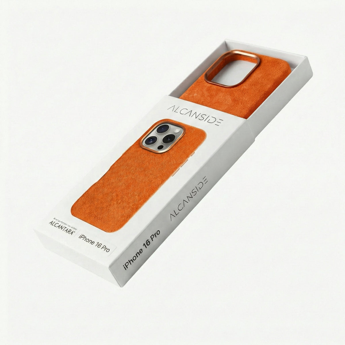 iPhone 16 Pro - Alcantara Case - Orange