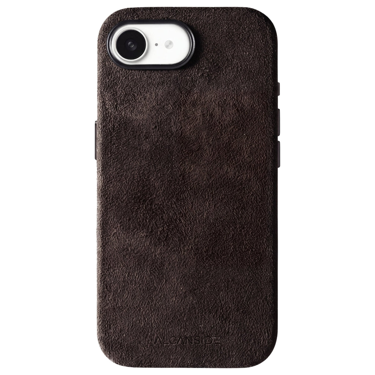 iPhone 16e - Alcantara Case - Chocolate Brown