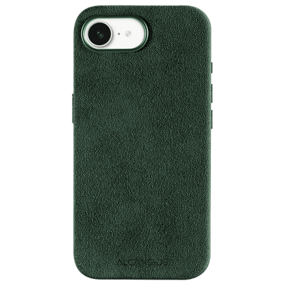 iphone alcantara case - Midnight Green