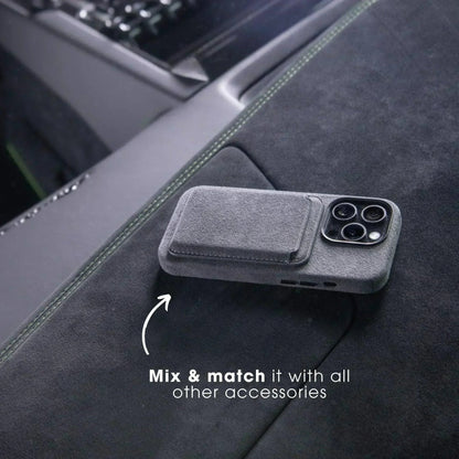 iPhone 16 - Alcantara Case - Nardo Gray