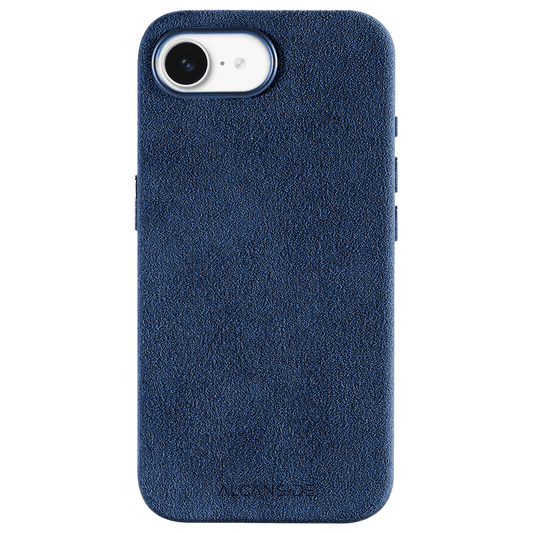 iPhone 17e - Alcantara Case - Ocean blue