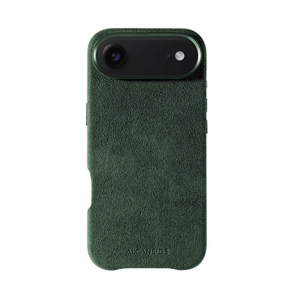 iphone alcantara case - Midnight Green