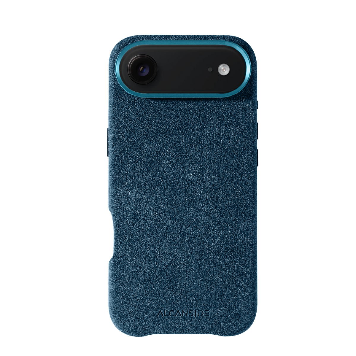iPhone Alcantara Case - Ocean Blue