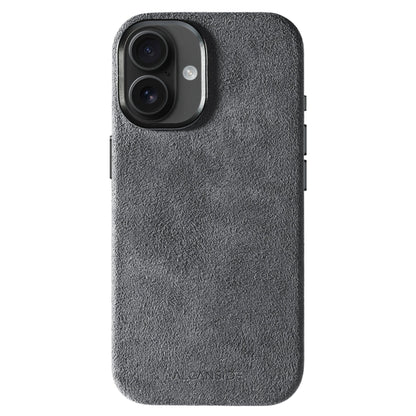 iphone alcantara case - Nardo Gray