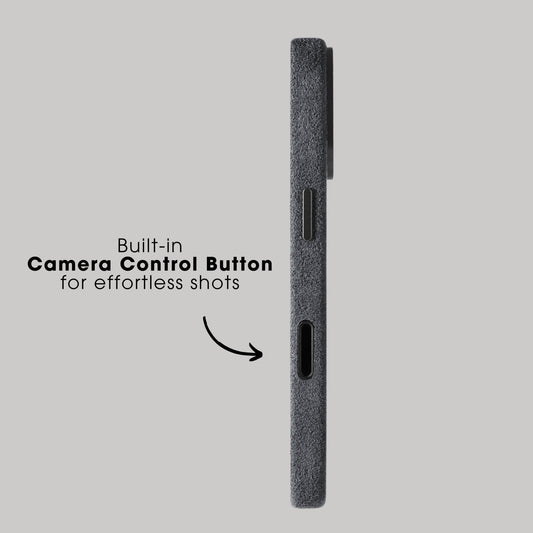 iPhone 17 - Alcantara Case - Space Grey