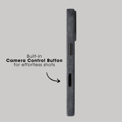 iphone alcantara case - Space Grey