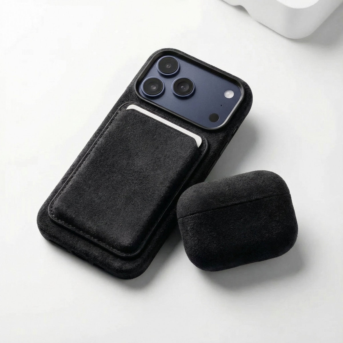 iPhone 17 Pro Max - Alcantara Case - Deep Black