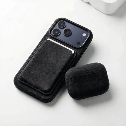 iPhone 17 Pro Max - Alcantara Case - Deep Black