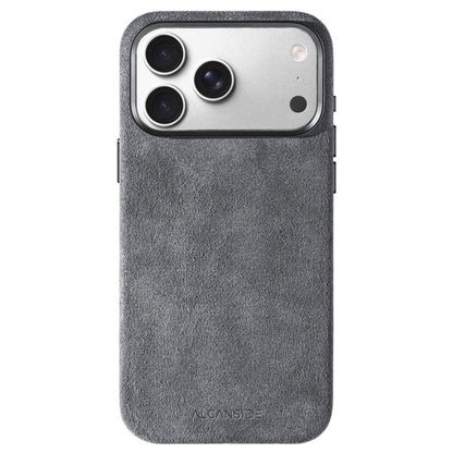 iphone alcantara case - Nardo Gray