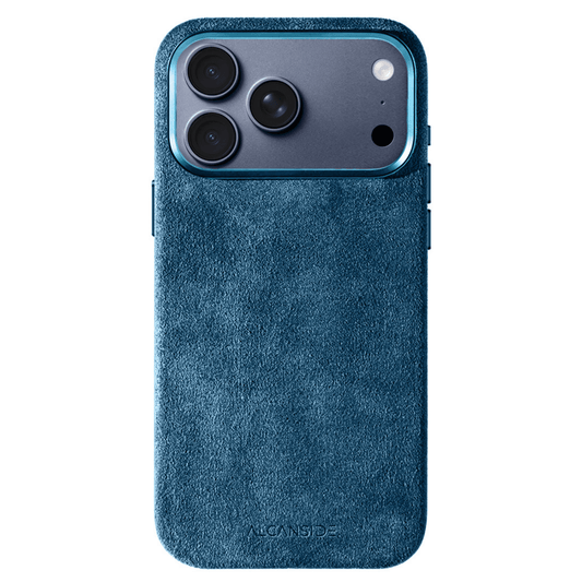 iPhone 17 Pro Max - Alcantara Case - Ocean Blue