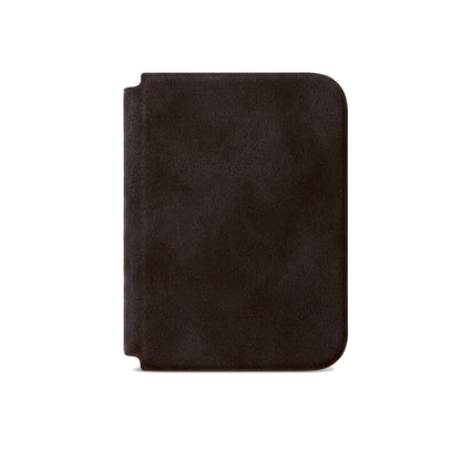 iPhone Duo - Alcantara Folio - Chocolate Brown