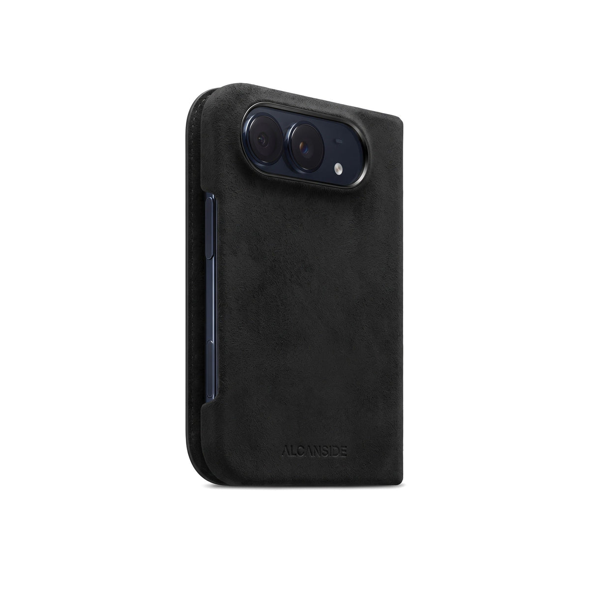 iPhone Duo - Alcantara Folio - Deep Black