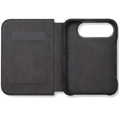 iPhone Duo - Alcantara Folio - Deep Black