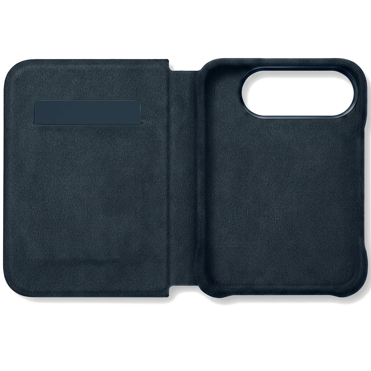 iPhone Duo - Alcantara Folio - Navy Blue