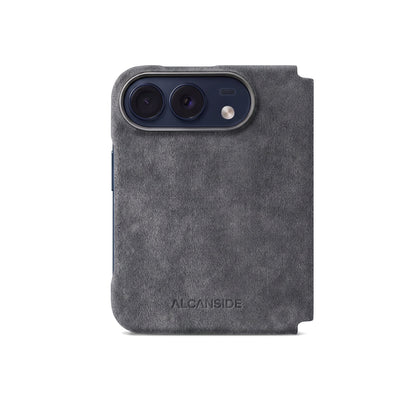 iPhone Duo - Alcantara Folio - Space Grey