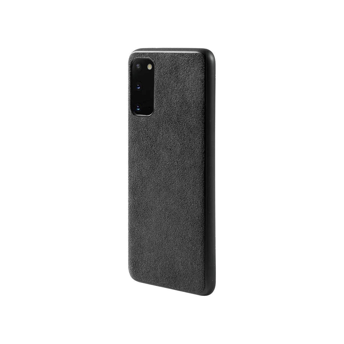 Samsung Galaxy S20FE - Alcantara Back Cover - Space Grey