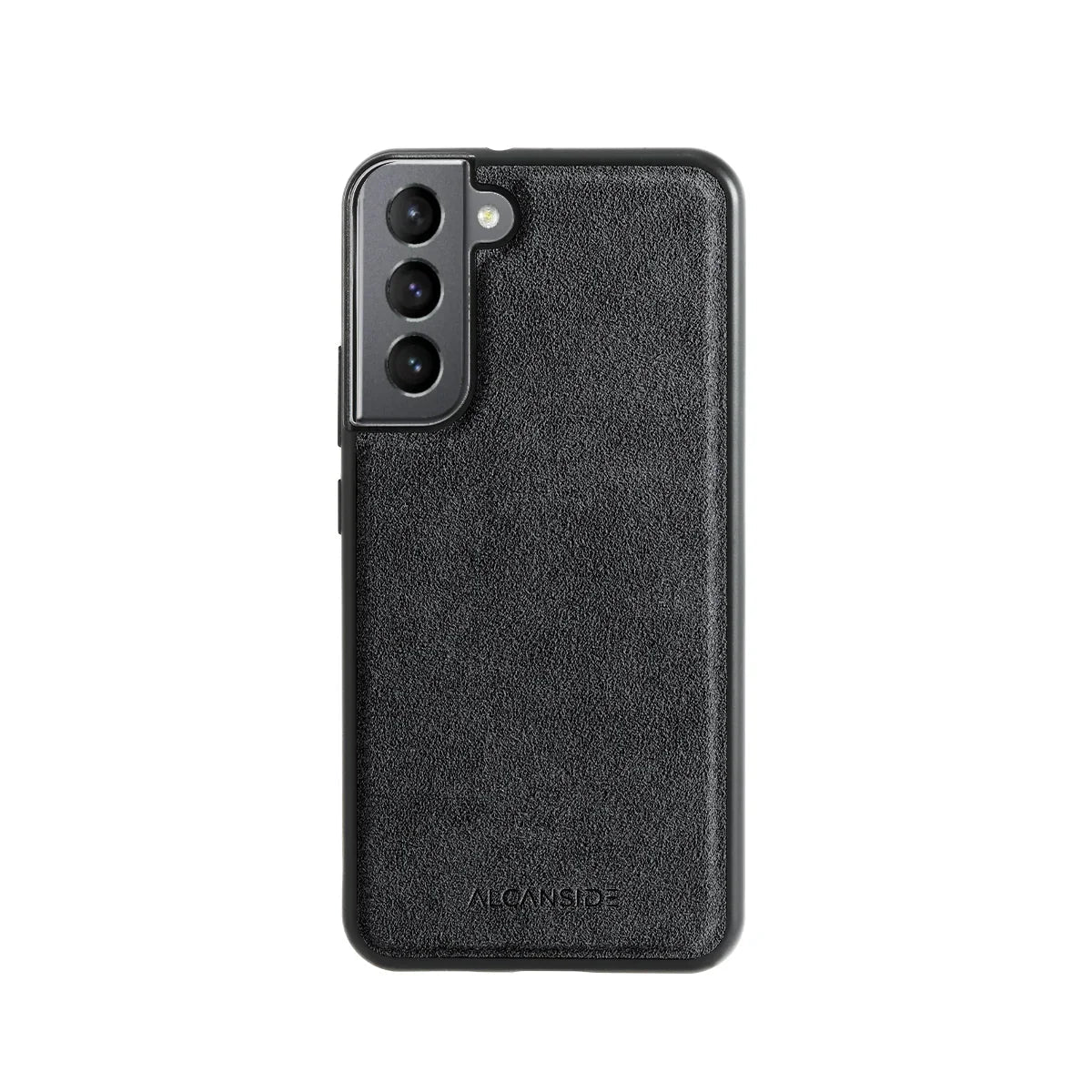Samsung Galaxy S21FE - Alcantara Back Cover - Space Grey