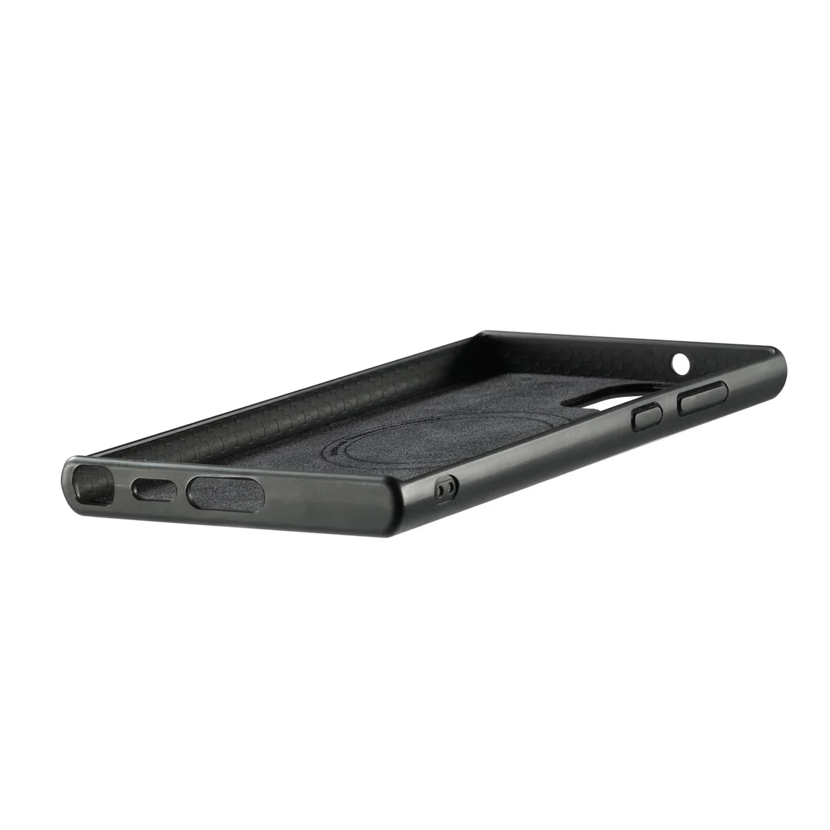 Samsung Galaxy S22 Ultra - Alcantara Back Cover - Space Grey
