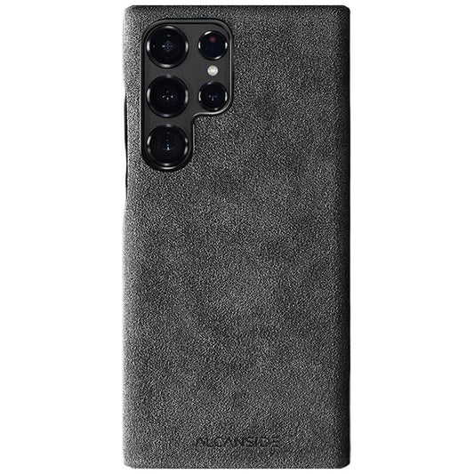 Samsung Galaxy S23 Ultra - Alcantara Case - Space Grey