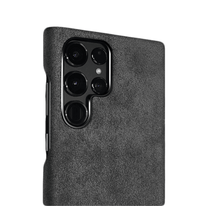 Samsung Galaxy S23 Ultra - Alcantara Case - Space Grey