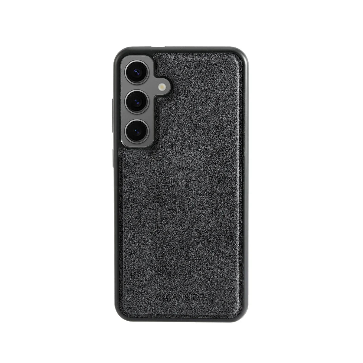 Samsung Galaxy S24 Plus - Alcantara Back Cover - Space Grey