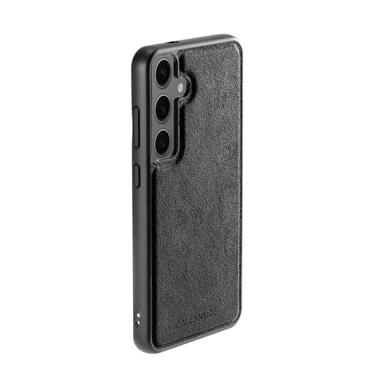 Samsung Galaxy S24 Plus - Alcantara Back Cover - Space Grey