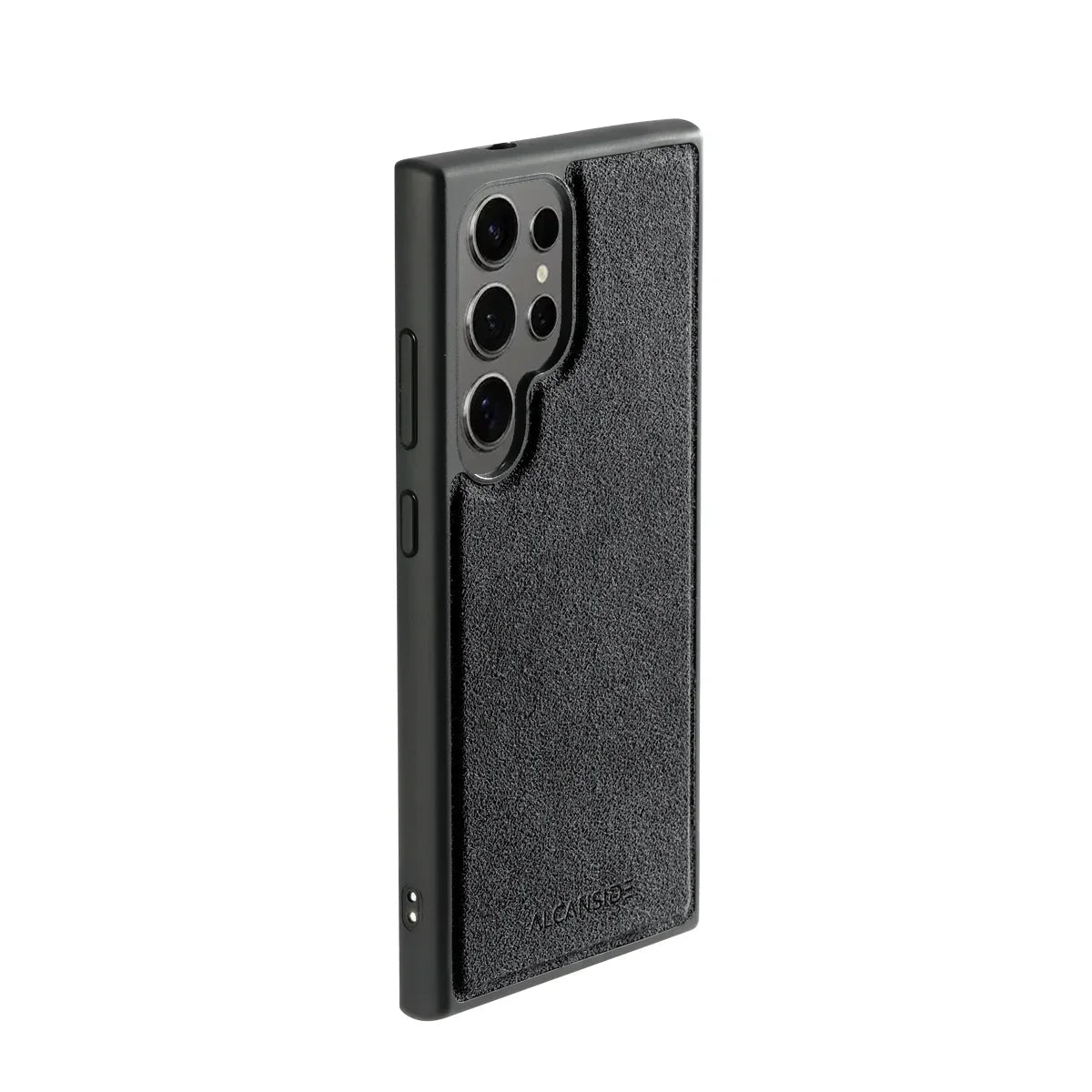 Samsung Galaxy S24 Ultra - Alcantara Back Cover - Space Grey