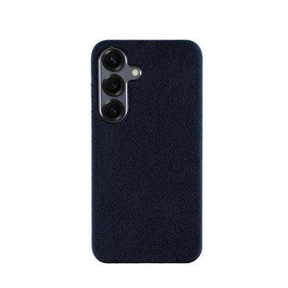 Samsung Galaxy S25 - Alcantara Case - Navy Blue