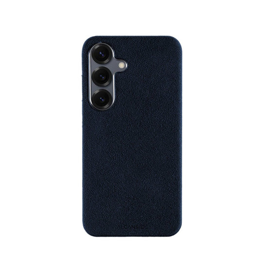Samsung Galaxy S25 - Alcantara Case - Navy Blue