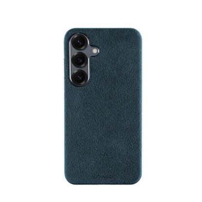 Samsung Galaxy S25 - Alcantara Case - Ocean Blue