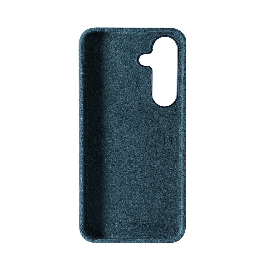Samsung Galaxy S25 - Alcantara Case - Ocean Blue