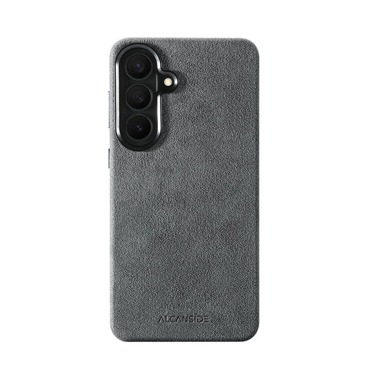 Samsung Galaxy S26 Plus - Alcantara Case - Nardo Gray